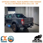 OFFROAD ANIMAL REAR BUMPER FITS FORD RANGER PX11-ON MAZDA BT50-2011-ON-AM